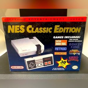 Nintendo NES Classic Edition Mini Console w/30 Games Brand New